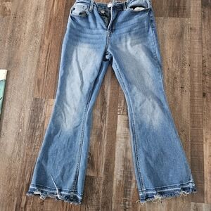 Women's Blue Flared Jeans